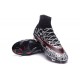 Chaussures Mercurial Superfly IV FG Nouvelle Pas Cher Léopard Blanc Rouge Noir