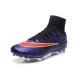 Chaussures Mercurial Superfly IV FG Nouvelle Pas Cher Léopard Violet Noir Rouge