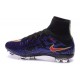 Chaussures Mercurial Superfly IV FG Nouvelle Pas Cher Léopard Violet Noir Rouge