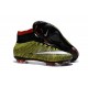 2015 Homme Chaussures Football Mercurial Superfly FG Volt Noir Blanc Multicolore