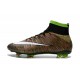 Chaussures Mercurial Superfly IV FG Nouvelle Pas Cher Vert Noir Blanc Multicolore