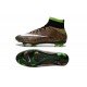 Chaussures Mercurial Superfly IV FG Nouvelle Pas Cher Vert Noir Blanc Multicolore