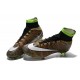 Chaussures Mercurial Superfly IV FG Nouvelle Pas Cher Vert Noir Blanc Multicolore