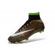 Chaussures Mercurial Superfly IV FG Nouvelle Pas Cher Vert Noir Blanc Multicolore