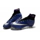 Chaussures Mercurial Superfly IV FG Nouvelle Pas Cher Violet Noir Blanc Multicolore