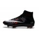 2015 Homme Chaussures Football Mercurial Superfly FG CR7 Lava Noir Rouge