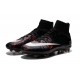 2015 Homme Chaussures Football Mercurial Superfly FG CR7 Lava Noir Rouge