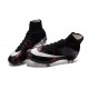 2015 Homme Chaussures Football Mercurial Superfly FG CR7 Lava Noir Rouge