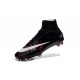 2015 Homme Chaussures Football Mercurial Superfly FG CR7 Lava Noir Rouge