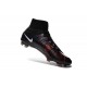 2015 Homme Chaussures Football Mercurial Superfly FG CR7 Lava Noir Rouge