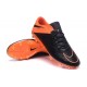 2015 Nike Hypervenom Phinish II FG Homme Cuir Orange Noir