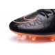 2015 Nike Hypervenom Phinish II FG Homme Cuir Orange Noir