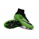 2015 Homme Chaussures Football Mercurial Superfly FG Vert Noir