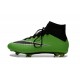 2015 Homme Chaussures Football Mercurial Superfly FG Vert Noir