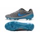 Nouvelle Crampons Nike Magista Opus FG Gris Loup Bleu Turquoise Noir