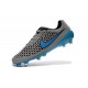 Nouvelle Crampons Nike Magista Opus FG Gris Loup Bleu Turquoise Noir