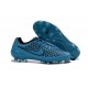 Chaussure De Football Nike Magista Opus FG Sol Dur Pour Homme Bleu Turquoise Noir