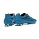 Chaussure De Football Nike Magista Opus FG Sol Dur Pour Homme Bleu Turquoise Noir