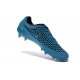 Chaussure De Football Nike Magista Opus FG Sol Dur Pour Homme Bleu Turquoise Noir