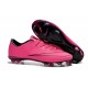 2015 Crampons de Foot Nike Mercurial Vapor X FG Homme Hyper Rose Noir