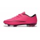 2015 Crampons de Foot Nike Mercurial Vapor X FG Homme Hyper Rose Noir