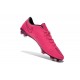 2015 Crampons de Foot Nike Mercurial Vapor X FG Homme Hyper Rose Noir