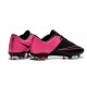 Chaussures de Football Nike Mercurial Vapor 10 FG Noir Hyper Rose