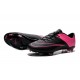 Chaussures de Football Nike Mercurial Vapor 10 FG Noir Hyper Rose