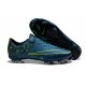 Chaussures de Football Nike Mercurial Vapor 10 FG Bleu Noir Volt