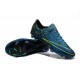 Chaussures de Football Nike Mercurial Vapor 10 FG Bleu Noir Volt