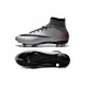 2016 Homme Chaussures Football Mercurial Superfly FG CR 500 Argenté Gris Noir Rouge