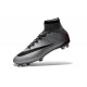 2016 Homme Chaussures Football Mercurial Superfly FG CR 500 Argenté Gris Noir Rouge