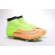 Chaussures Mercurial Superfly IV FG Nouvelle Pas Cher Cuir Beige Noir Volt