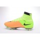 Chaussures Mercurial Superfly IV FG Nouvelle Pas Cher Cuir Beige Noir Volt