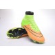 Chaussures Mercurial Superfly IV FG Nouvelle Pas Cher Cuir Beige Noir Volt