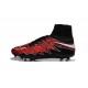 Nouvelles chaussures Nike HyperVenom Phantom II FG Football Crampons Lewandowski Blanc Rouge Noir