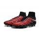 Nouvelles chaussures Nike HyperVenom Phantom II FG Football Crampons Lewandowski Blanc Rouge Noir