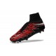 Nouvelles chaussures Nike HyperVenom Phantom II FG Football Crampons Lewandowski Blanc Rouge Noir