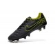 Nouveau Chaussures Nike Tiempo Legend V FG Homme Anthracite Noir Volt