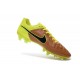 Chaussure de Football Nike Tiempo Legend V FG Pas Cher Beige Noir Volt