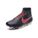 2016 Chaussures Mercurial Magista Obra FG Pas Cher Noir Rouge Blanc