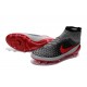 Nouvelle Homme Cramspon de Foot Nike Magista Obra FG Gris Noir Rouge