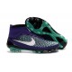 Nouvelle Homme Cramspon de Foot Nike Magista Obra FG Vert Violet Noir Blanc