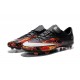 2016 Crampons de Foot Nike Mercurial Vapor X FG Homme Noir Blanc Rouge