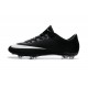 2016 Crampons de Foot Nike Mercurial Vapor X FG Homme Noir Blanc