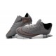 Chaussures de Football Nike Mercurial Vapor 10 FG Argent Blanc Hyper Turquoise Noir