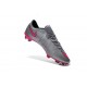 Chaussures de Football Nike Mercurial Vapor 10 FG Gris Loup Hyper Rose Noir