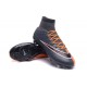 Chaussures Mercurial Superfly IV FG Nouvelle Pas Cher Noir Orange Blanc