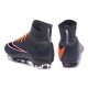 Chaussures Mercurial Superfly IV FG Nouvelle Pas Cher Noir Orange Blanc