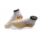 2016 Chaussures Mercurial Magista Obra FG Pas Cher Blanc Or Noir